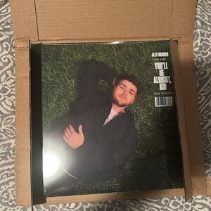 NWT Alex Warren You’ll Be Alright Kid Mocha Blend Vinyl